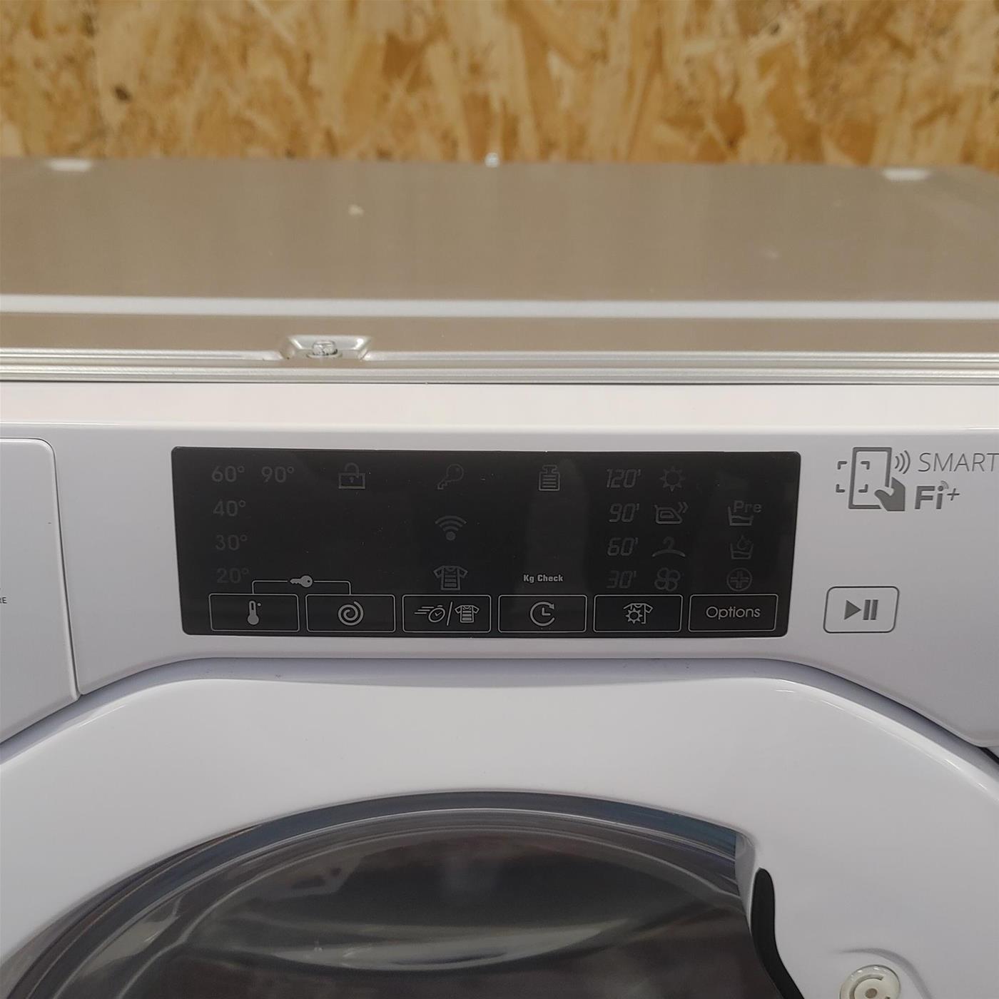 Candy Smart Inverter CBDO485TWME/1-S lavasciuga Da incasso Caricamento frontale Bianco D