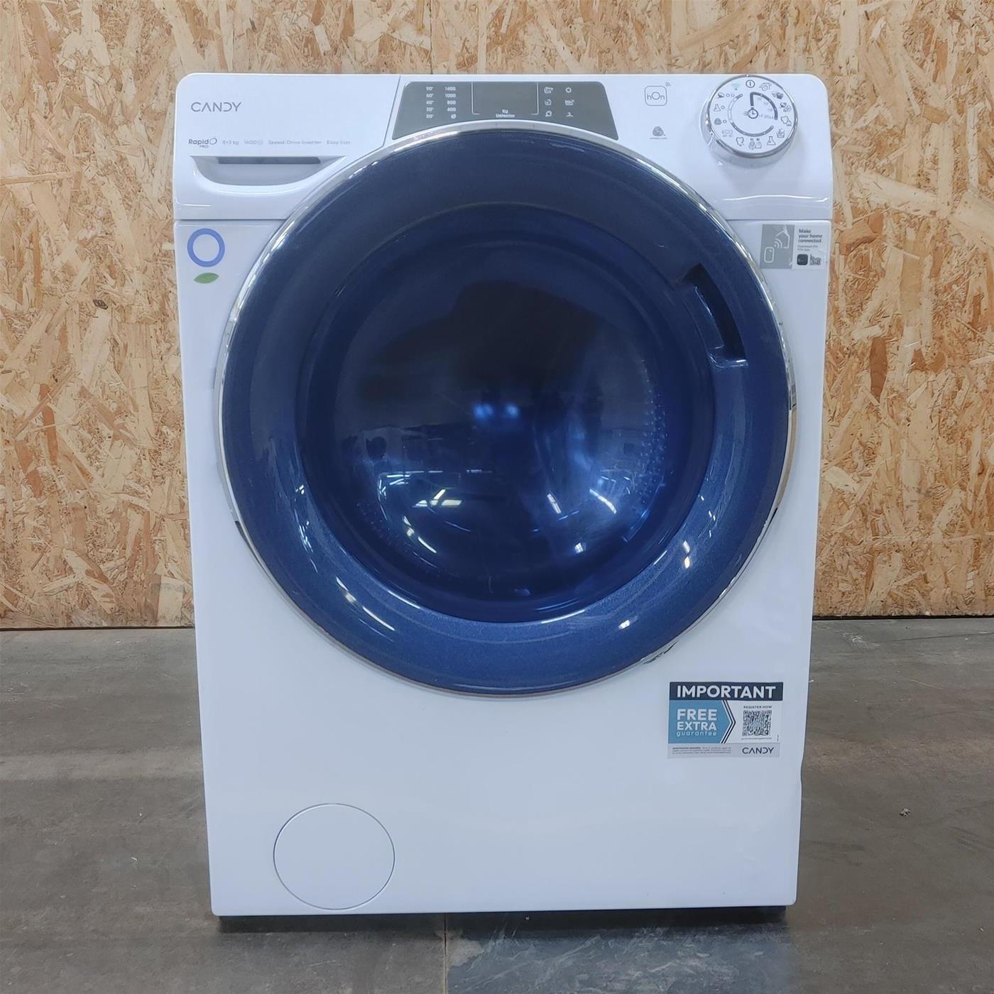 Lavasciuga Candy RapidÓ PRO RPW4856BWMUC-S 8/5 Kg