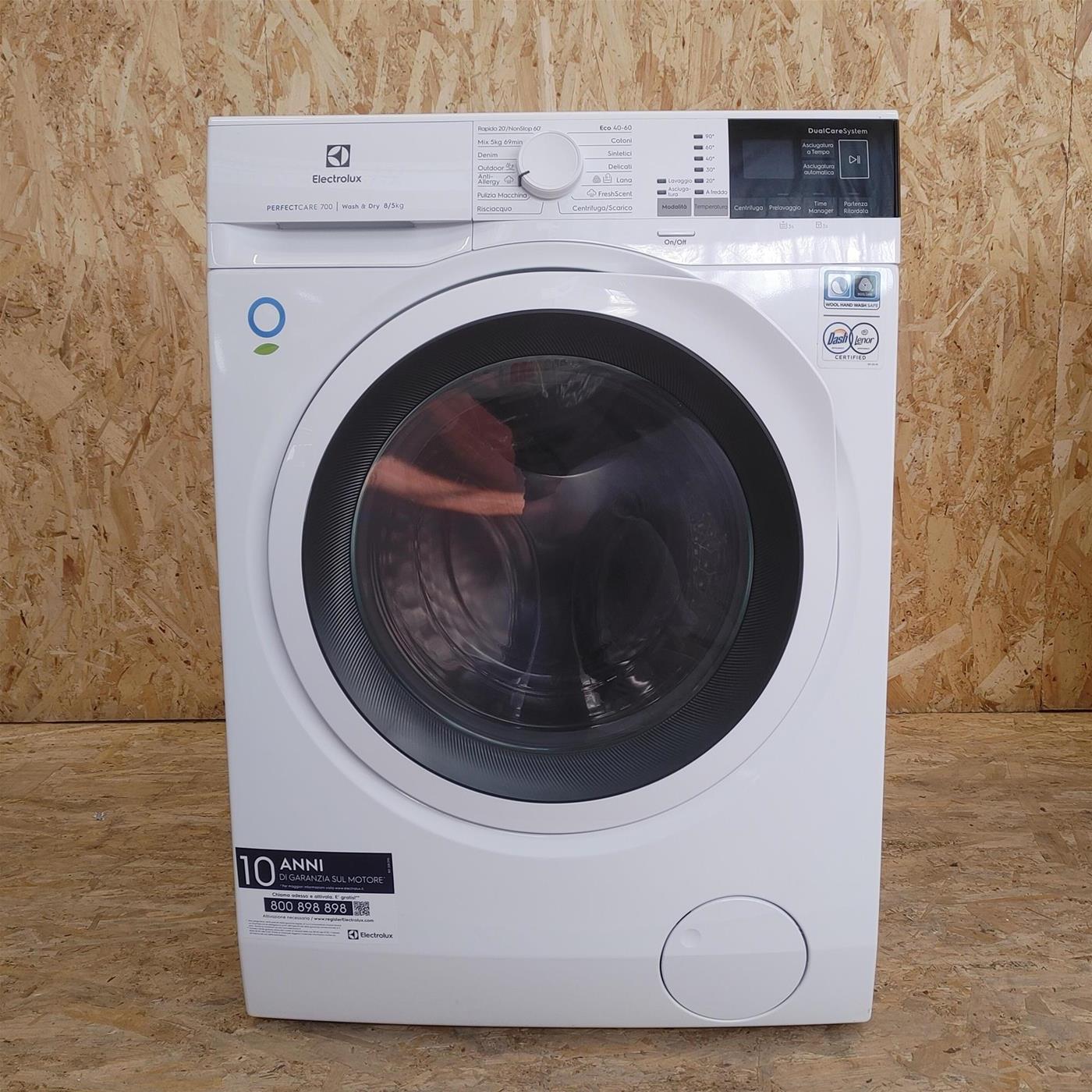 Electrolux EW7W685W Lavasciuga 8/5 Kg