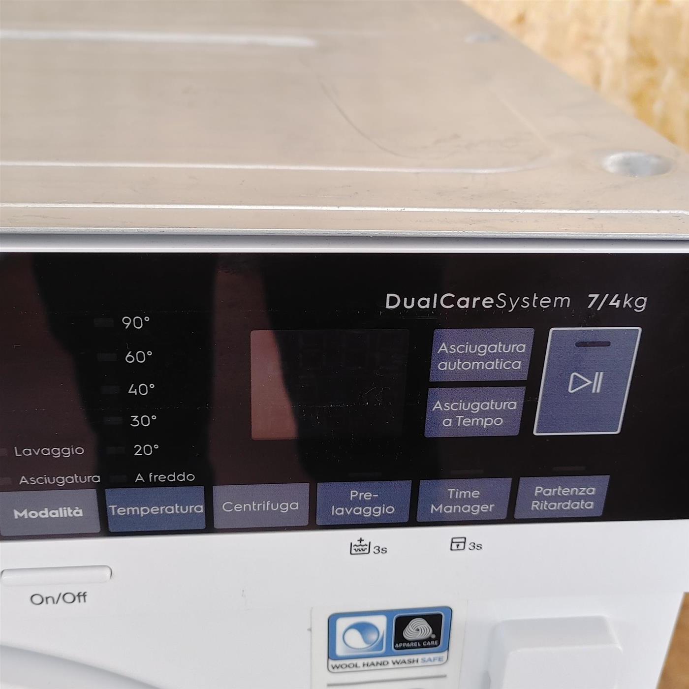 Lavasciuga Electrolux EW7W474BI Da Incasso Caricamento Frontale Bianco E