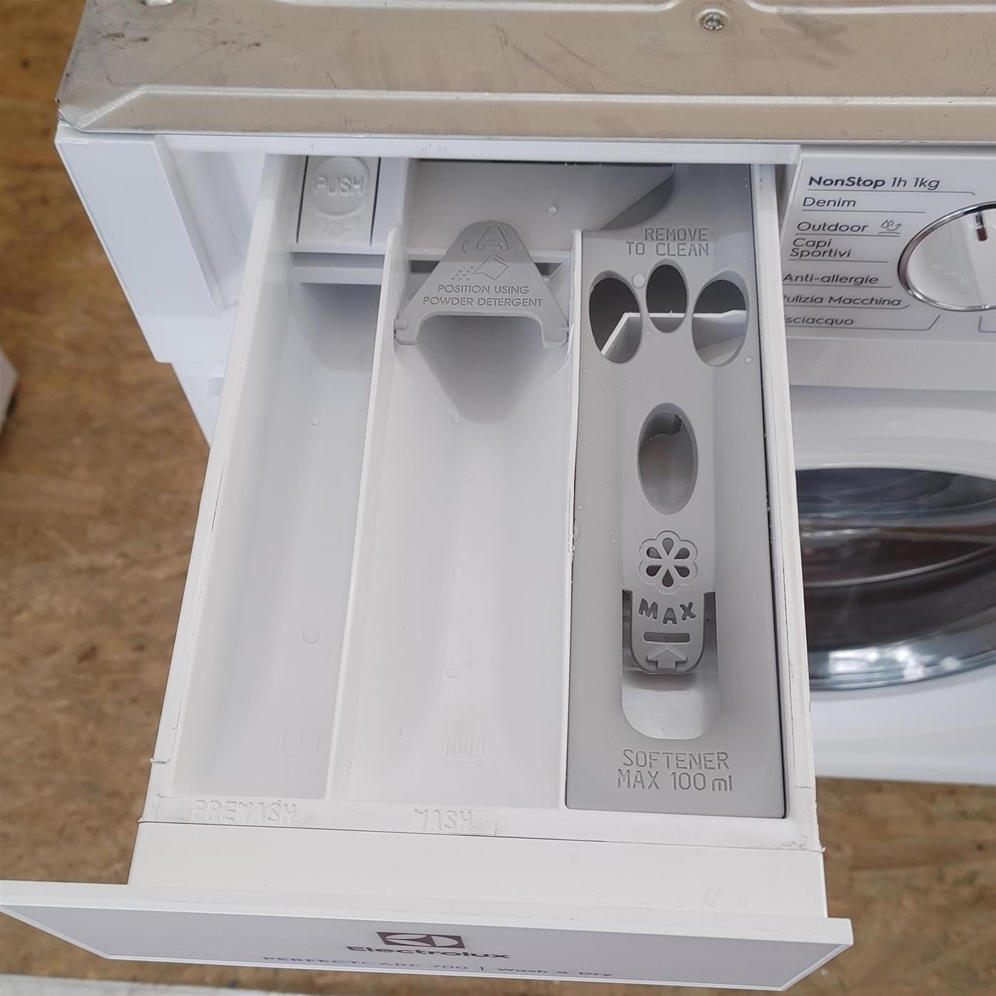 Lavasciuga Electrolux EW7W474BI Da Incasso Caricamento Frontale Bianco E
