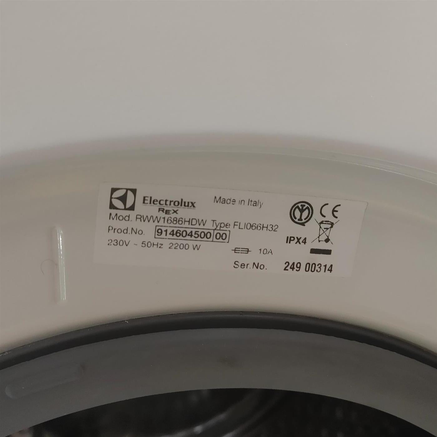 Lavasciuga Electrolux RWW 1686 HDW 8/7 Kg