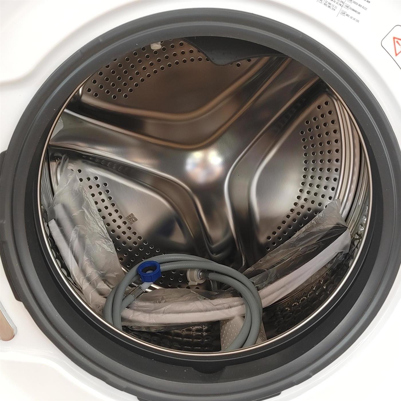 Haier I-Pro Series 7 lavasciuga Libera installazione Caricamento frontale Bianco D