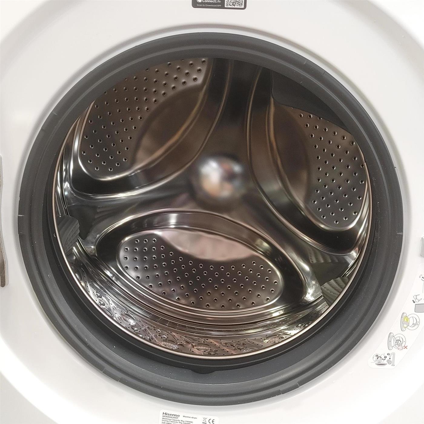 Lavasciuga Hisense WD5I8043BWF 8/5 Kg