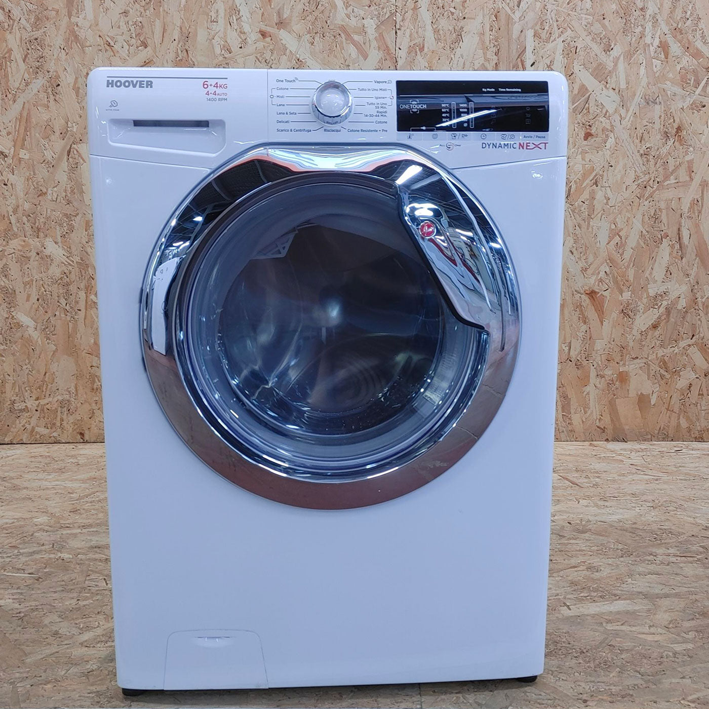 Hoover WDXOA40464AC lavasciuga Libera installazione Caricamento frontale Bianco