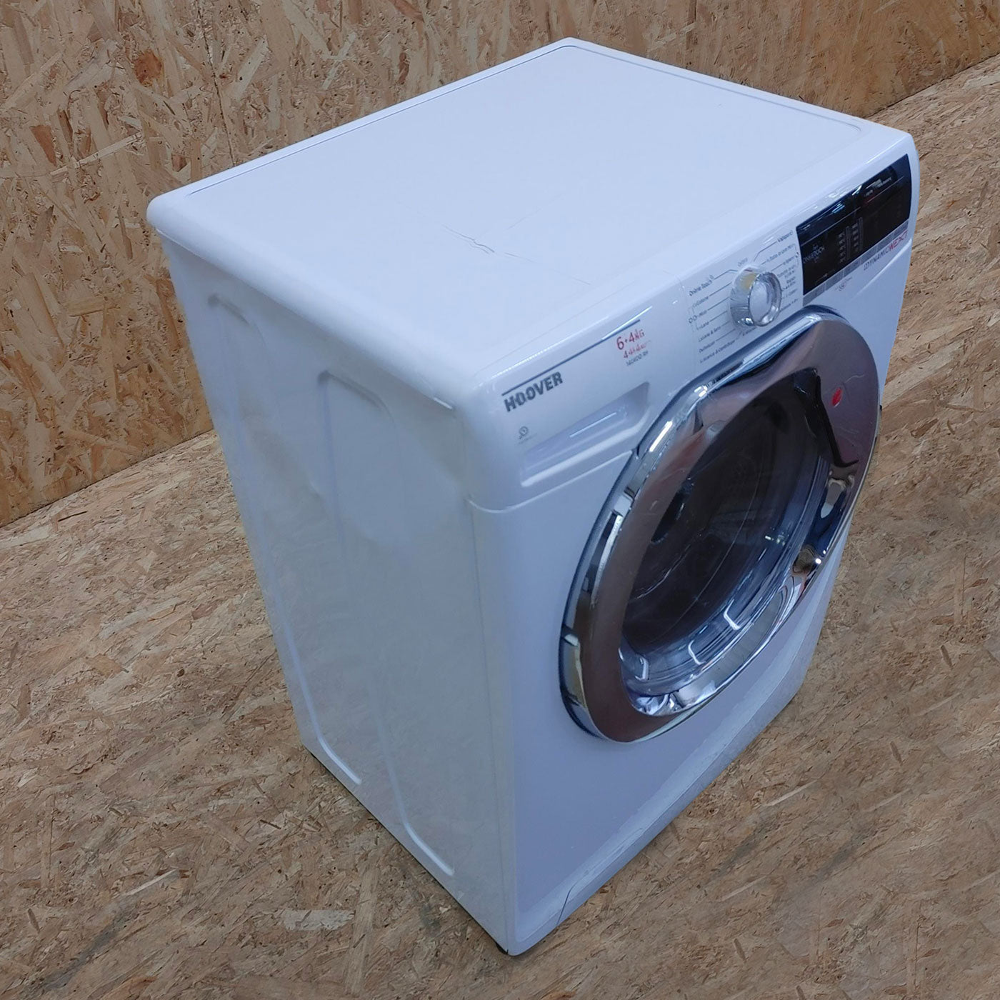 Hoover WDXOA40464AC lavasciuga Libera installazione Caricamento frontale Bianco