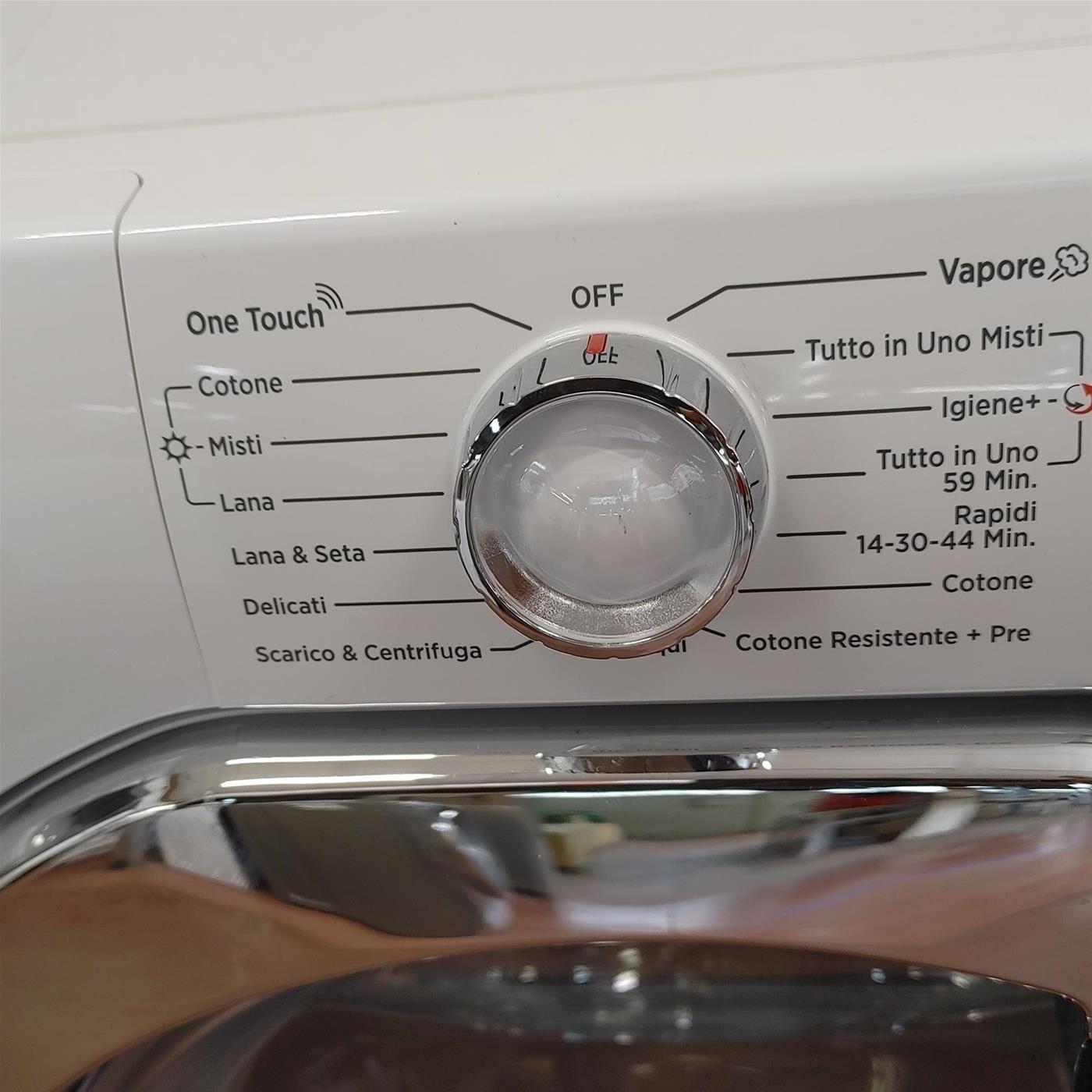 Hoover WDXOA40464AC lavasciuga Libera installazione Caricamento frontale Bianco