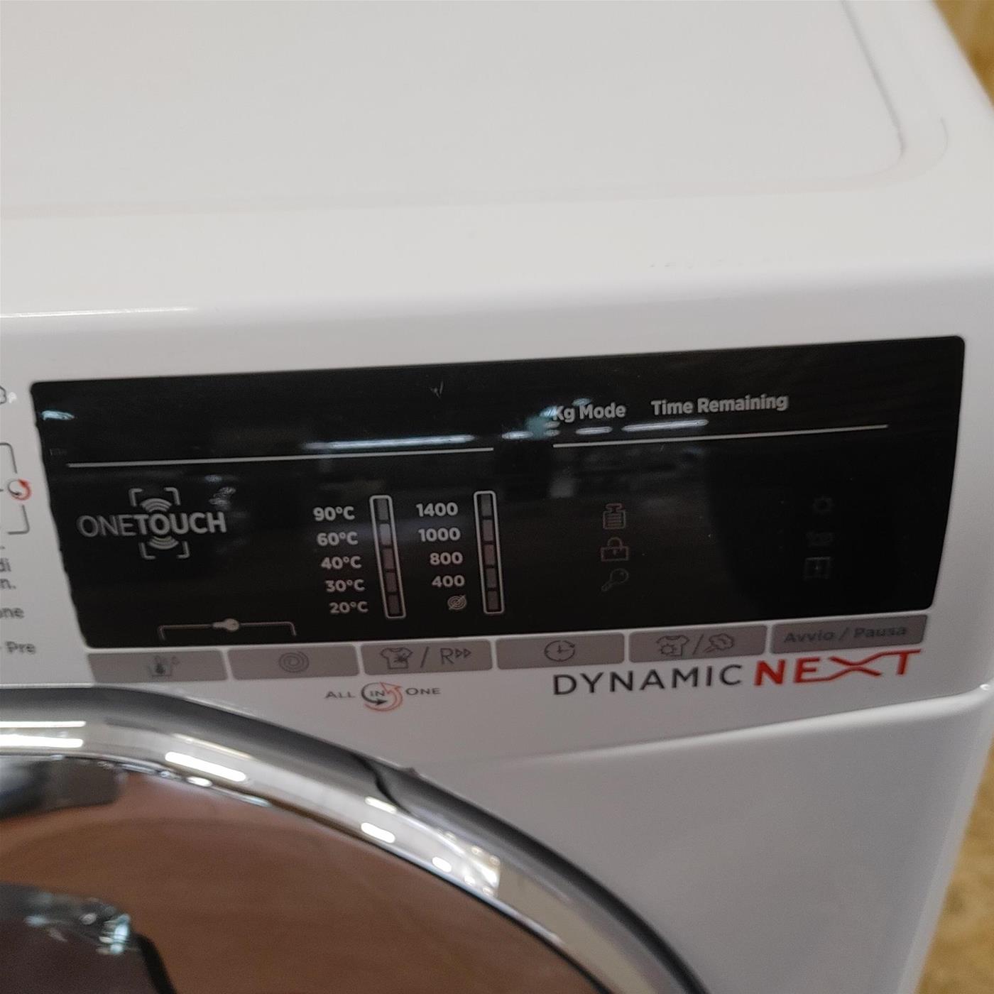 Hoover WDXOA40464AC lavasciuga Libera installazione Caricamento frontale Bianco
