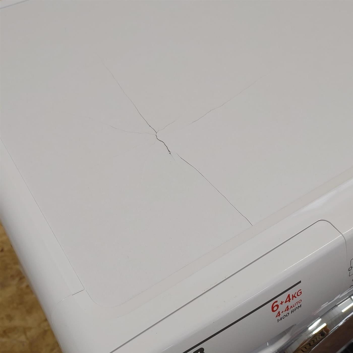 Hoover WDXOA40464AC lavasciuga Libera installazione Caricamento frontale Bianco