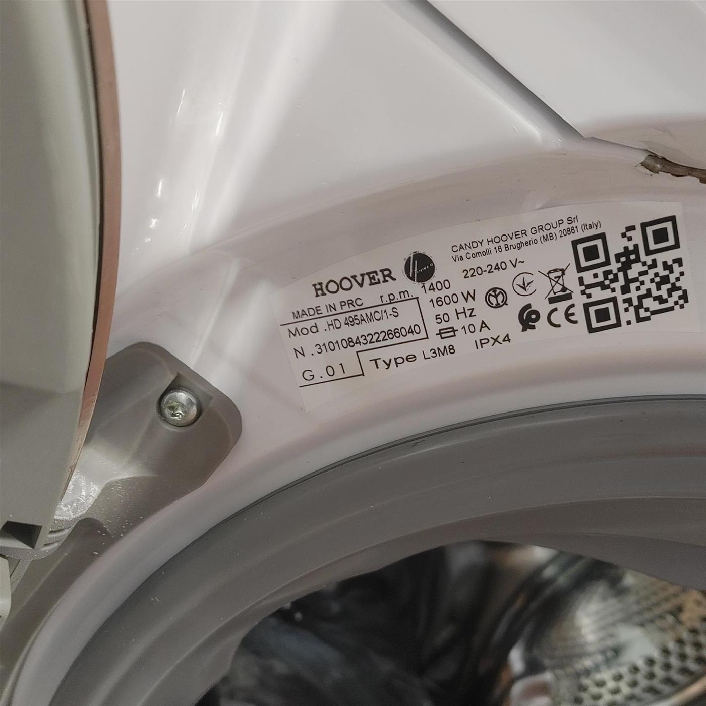 Hoover H-WASH&DRY 500 HD 495AMC/1-S lavasciuga 9/5 Kg D