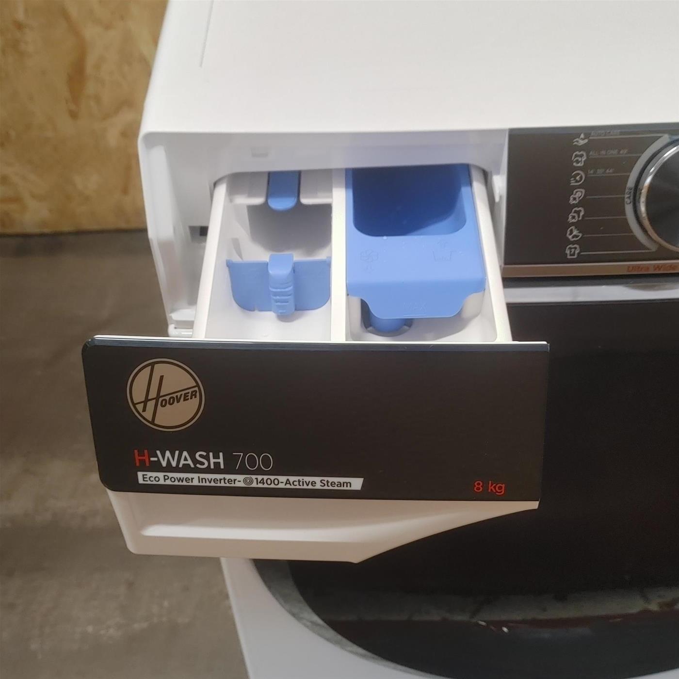 Hoover H-WASH 700 H7W4 48MBC6-S lavatrice Caricamento frontale 8 kg 1400 Giri/min Bianco