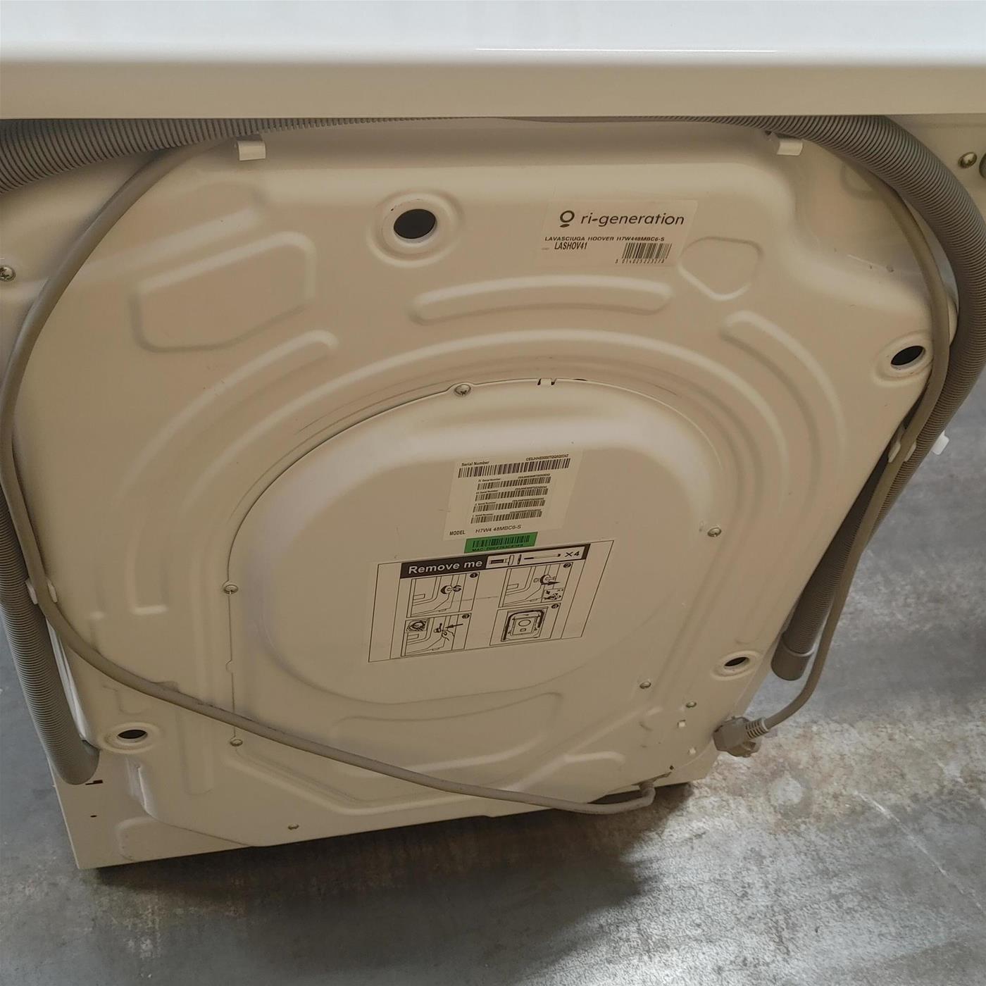 Hoover H-WASH 700 H7W4 48MBC6-S lavatrice Caricamento frontale 8 kg 1400 Giri/min Bianco