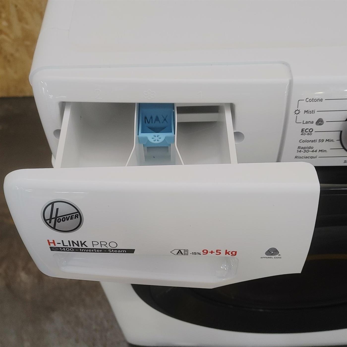 Lavasciuga Hoover LINK PRO HWPS4954DAMB7-11 Classe A 9/5 Kg