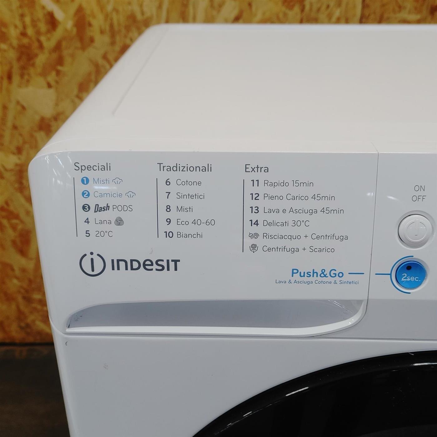 Lavasciuga Indesit BDE 96436 WKV IT 9/6 Kg