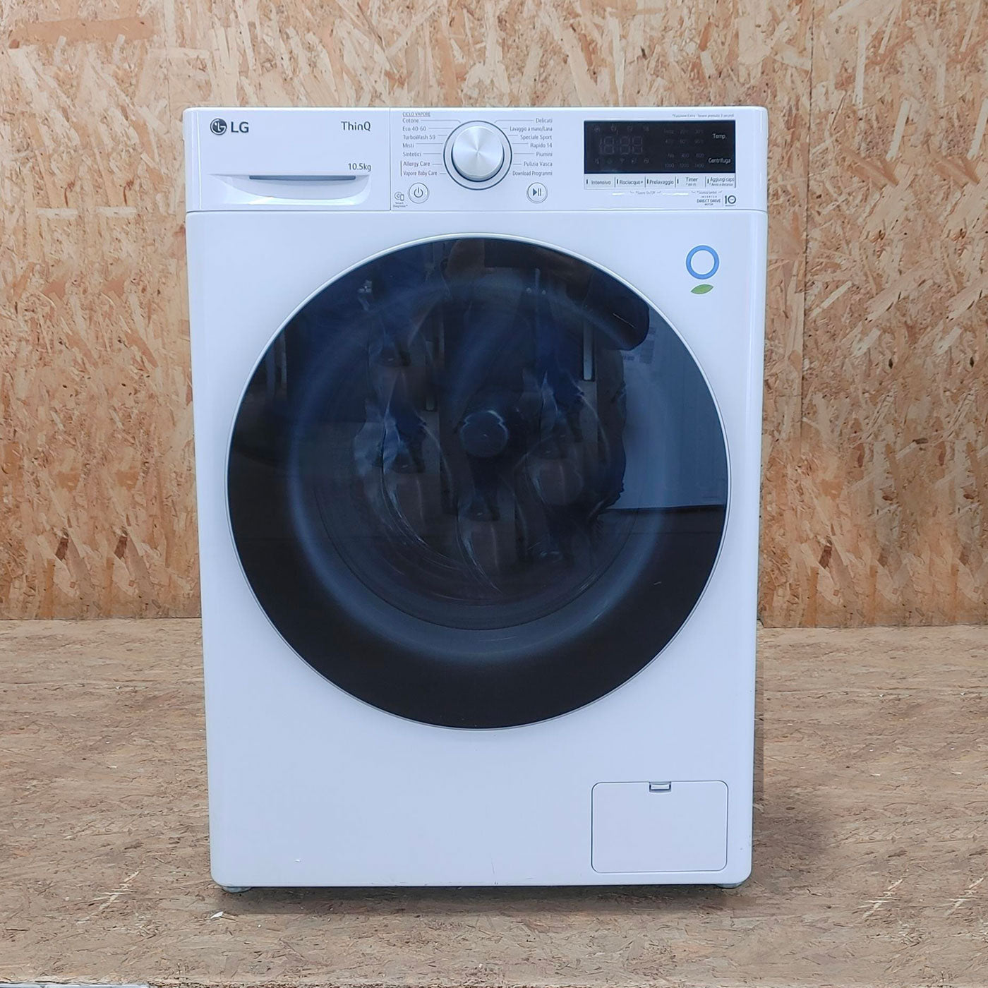 LG Lavatrice F4V5RYP1WE 10,5 Kg 1400 giri