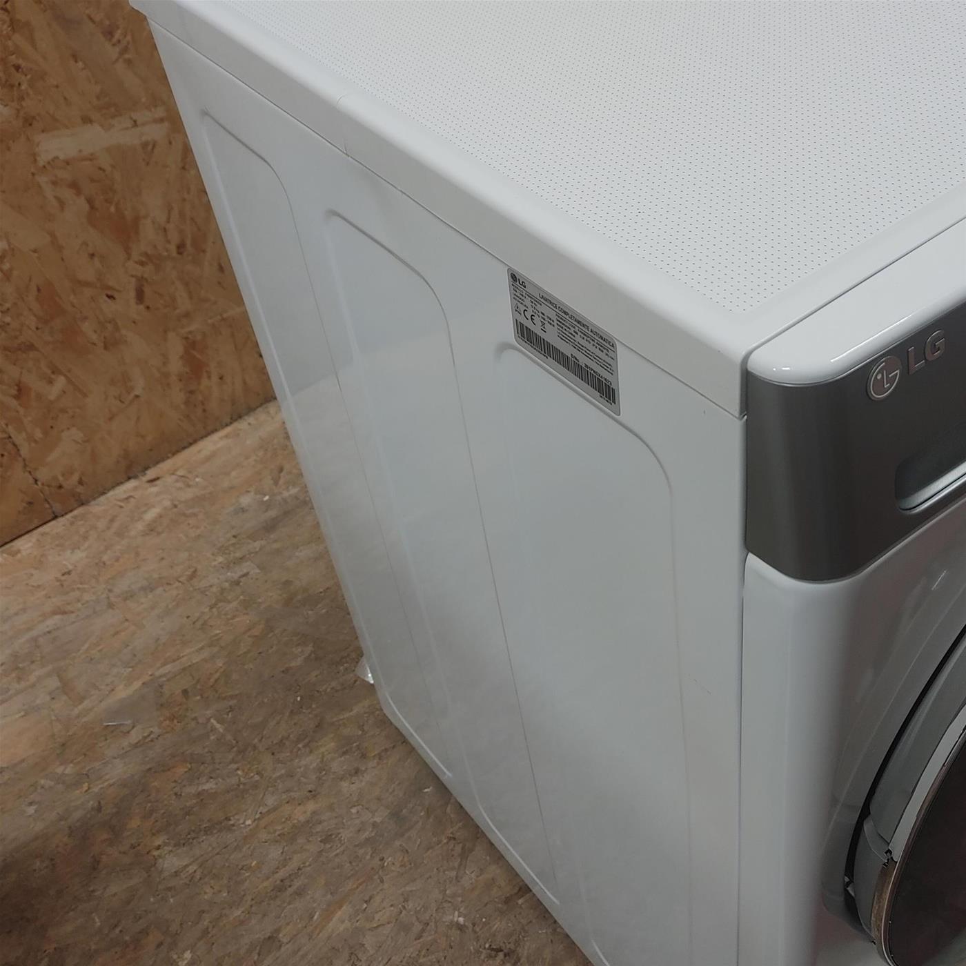 LG F4DV912H2EA lavasciuga Libera installazione Caricamento frontale Nero, Bianco E
