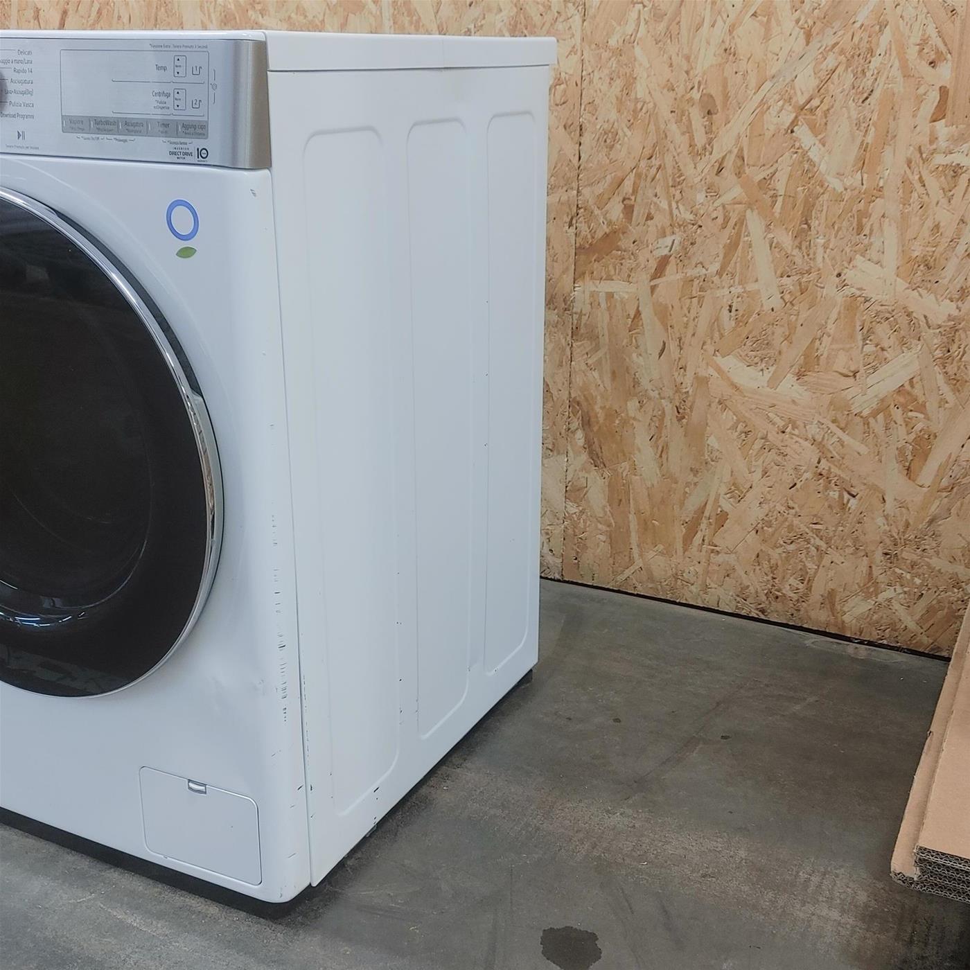 LG F4DV912H2EA lavasciuga Libera installazione Caricamento frontale Nero, Bianco E