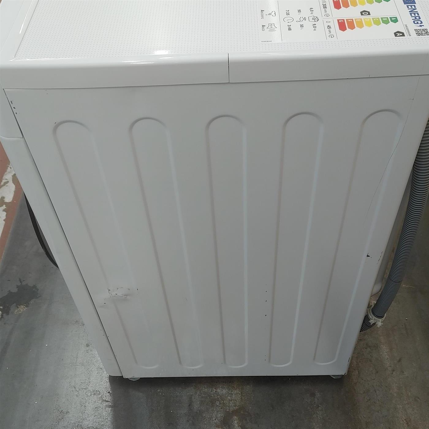 LG D4R3009NSWB Lavasciuga 9/6kg AI DD, Classe D, 1400 giri, Vapore, Eco Hybrid