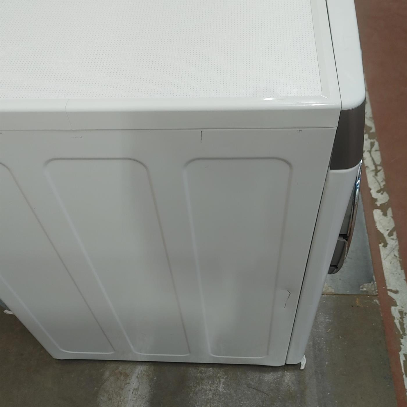 LG D4R9513TPWC lavatrice asciugatrice Libera installazione Carica frontale Argento, Bianco D