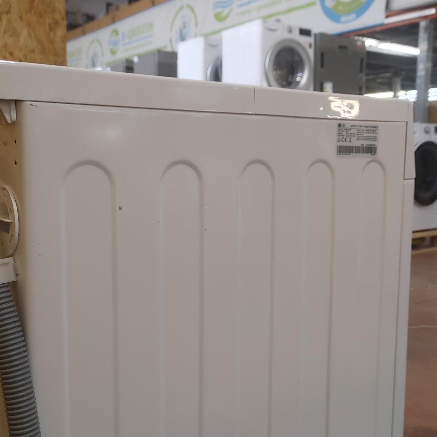 LG D4R5010TSWS lavatrice asciugatrice Libera installazione Carica frontale Bianco D