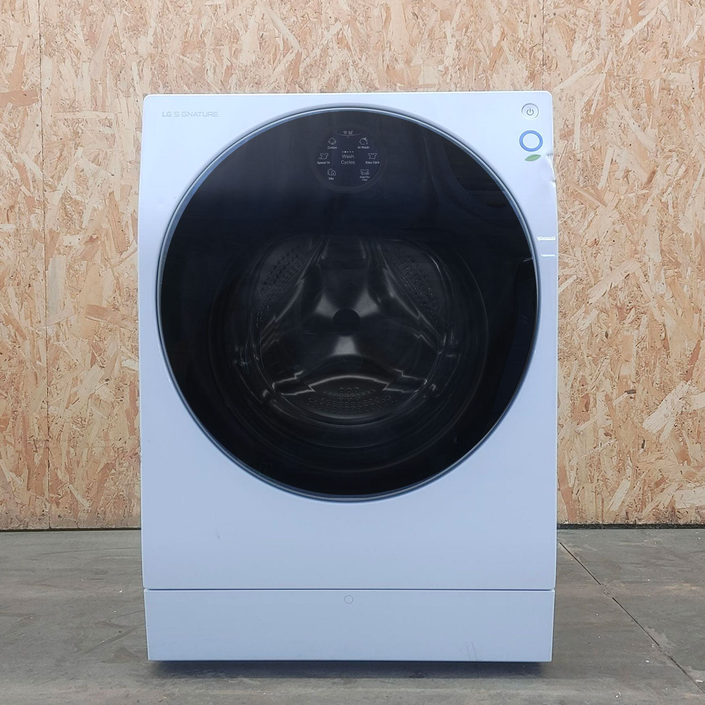 LG LSWD100E lavasciuga Libera installazione Caricamento frontale Bianco A