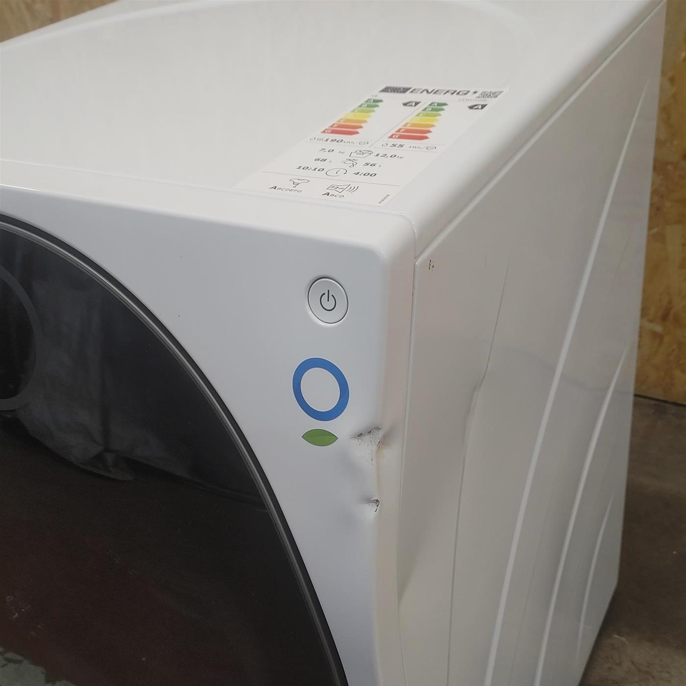 LG LSWD100E lavasciuga Libera installazione Caricamento frontale Bianco A