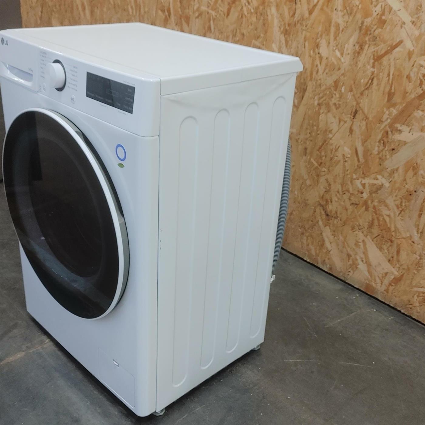 LG D2R5S09TSWW lavatrice asciugatrice Libera installazione Carica frontale Bianco E