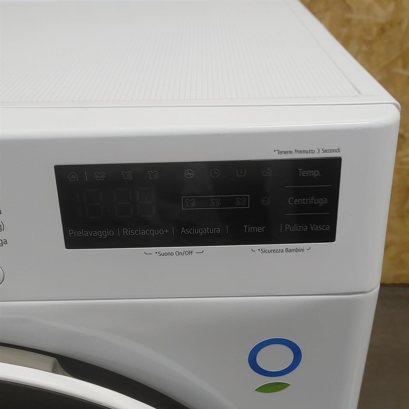 LG D2R5S09TSWW lavatrice asciugatrice Libera installazione Carica frontale Bianco E