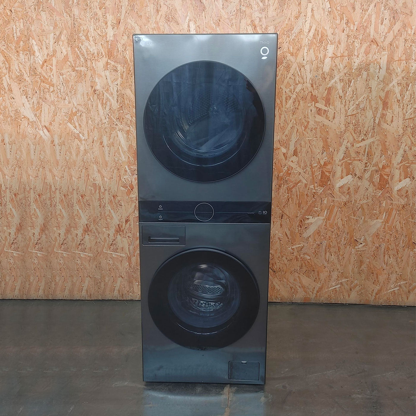 LG WT1210BBF.APBQKIS lavasciuga Libera installazione Caricamento frontale Nero A