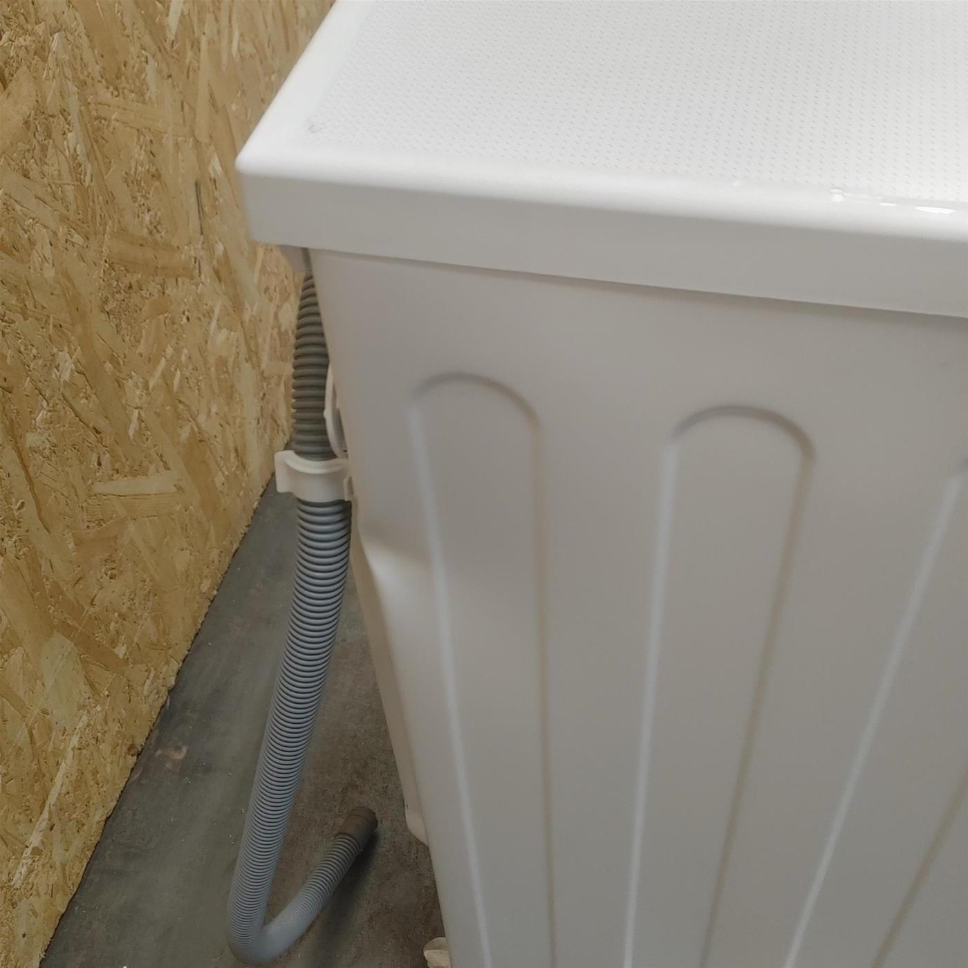 LG D4R5010TSWS lavatrice asciugatrice Libera installazione Carica frontale Bianco D