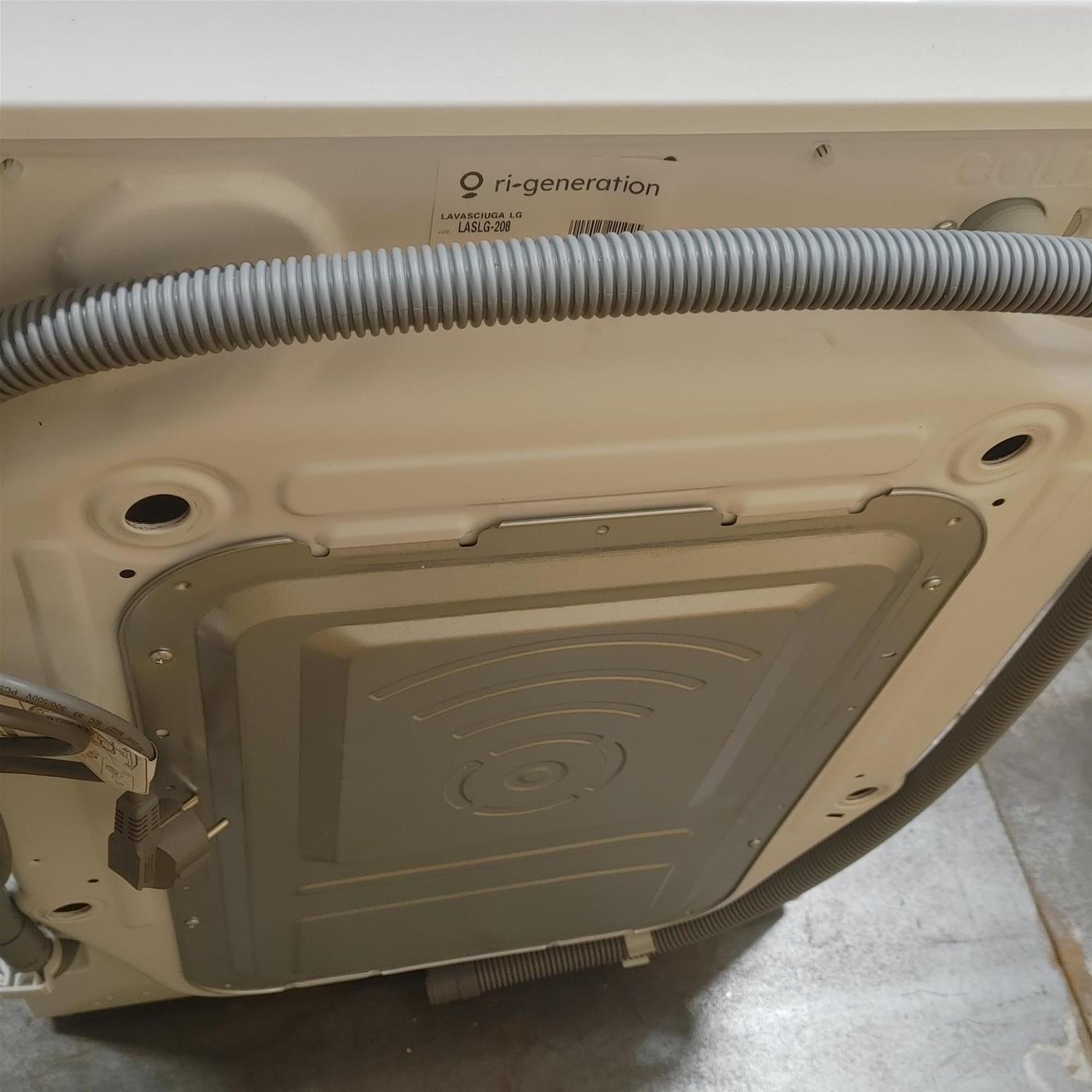 LG D2R5S09TSWW lavatrice asciugatrice Libera installazione Carica frontale Bianco E