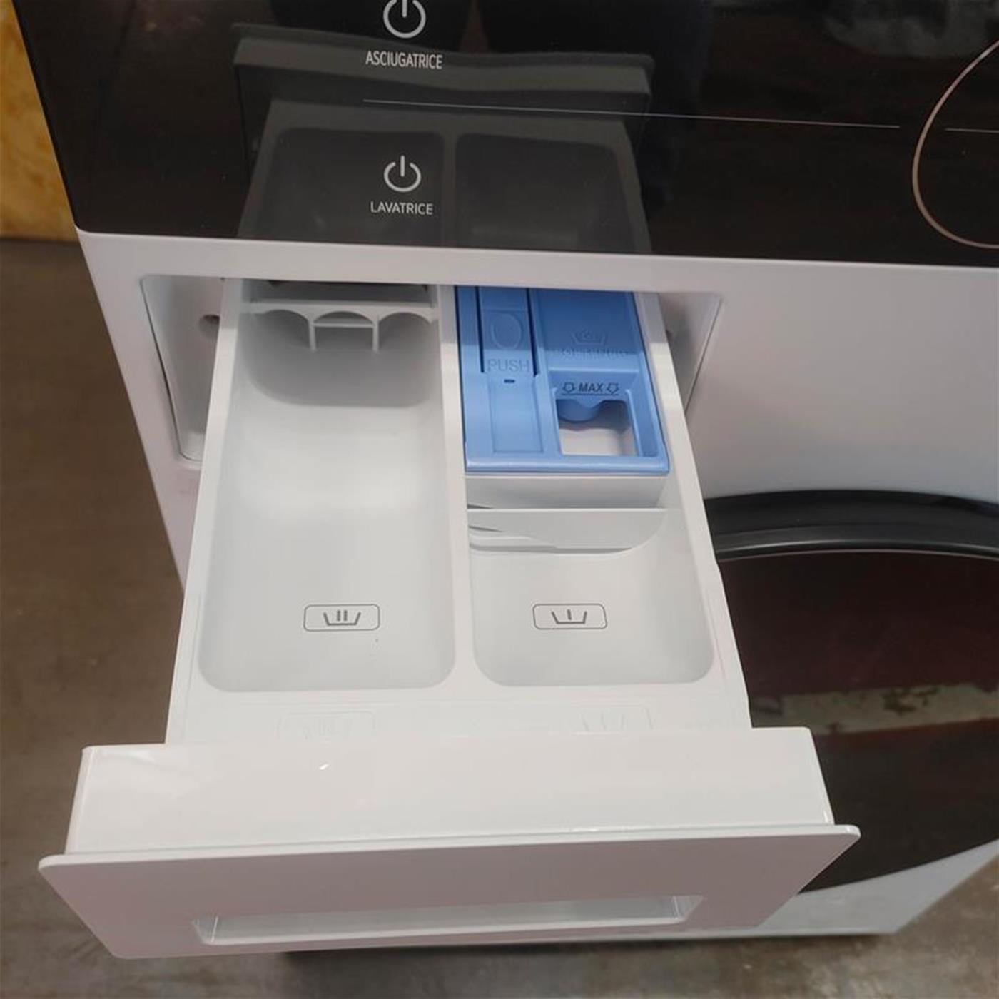 LG WT1210WWF lavatrice asciugatrice Libera installazione Carica frontale Bianco A