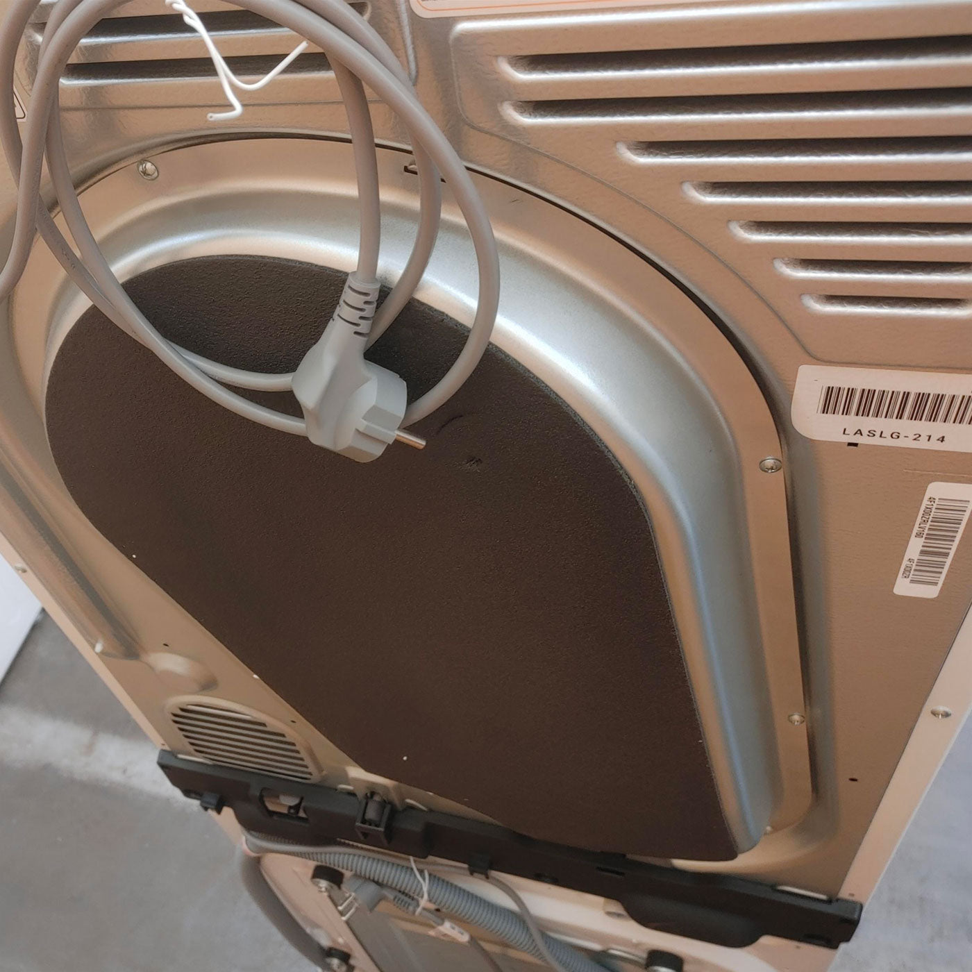 LG WT1210WWF lavatrice asciugatrice Libera installazione Carica frontale Bianco A