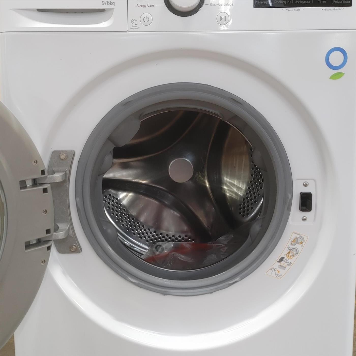 Lavasciuga LG D4R3009NSWW 9/6kg AI DD