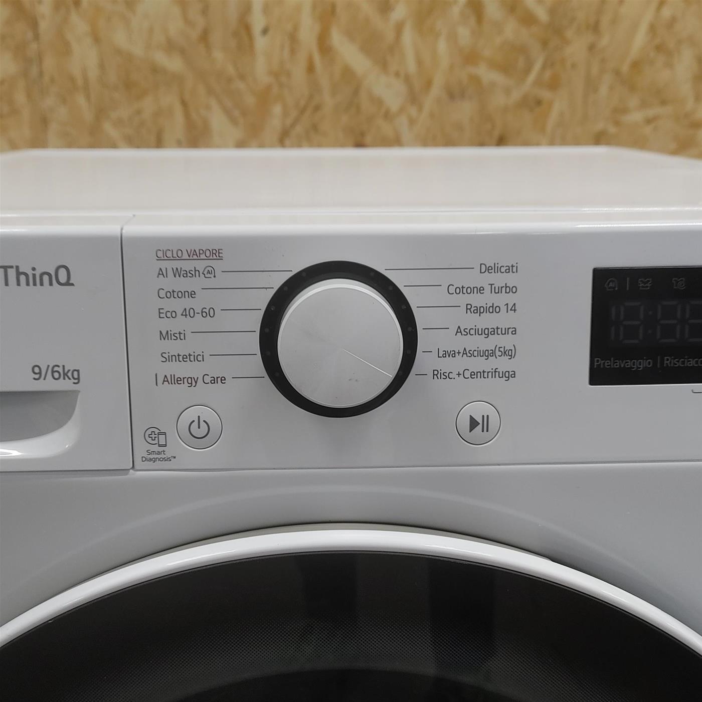 Lavasciuga LG D4R3009NSWW 9/6kg AI DD