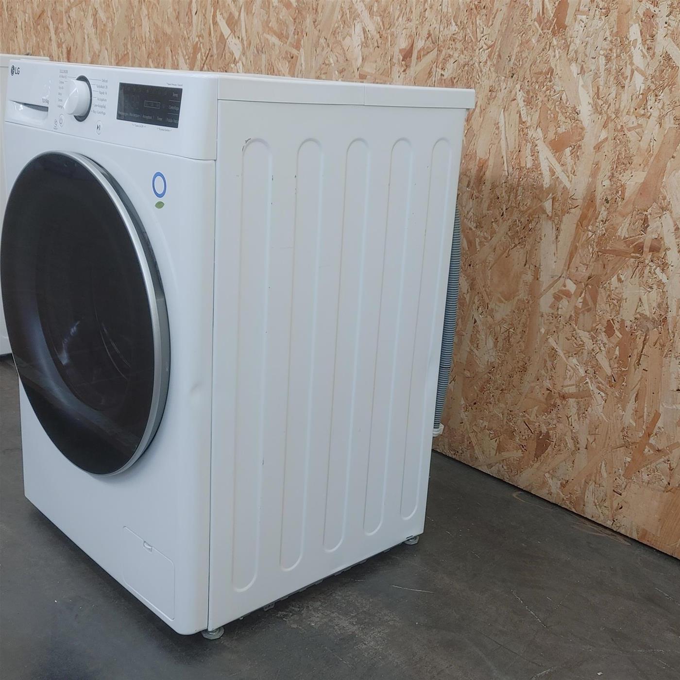 LG D4R5010TSWS lavatrice asciugatrice Libera installazione Carica frontale Bianco D