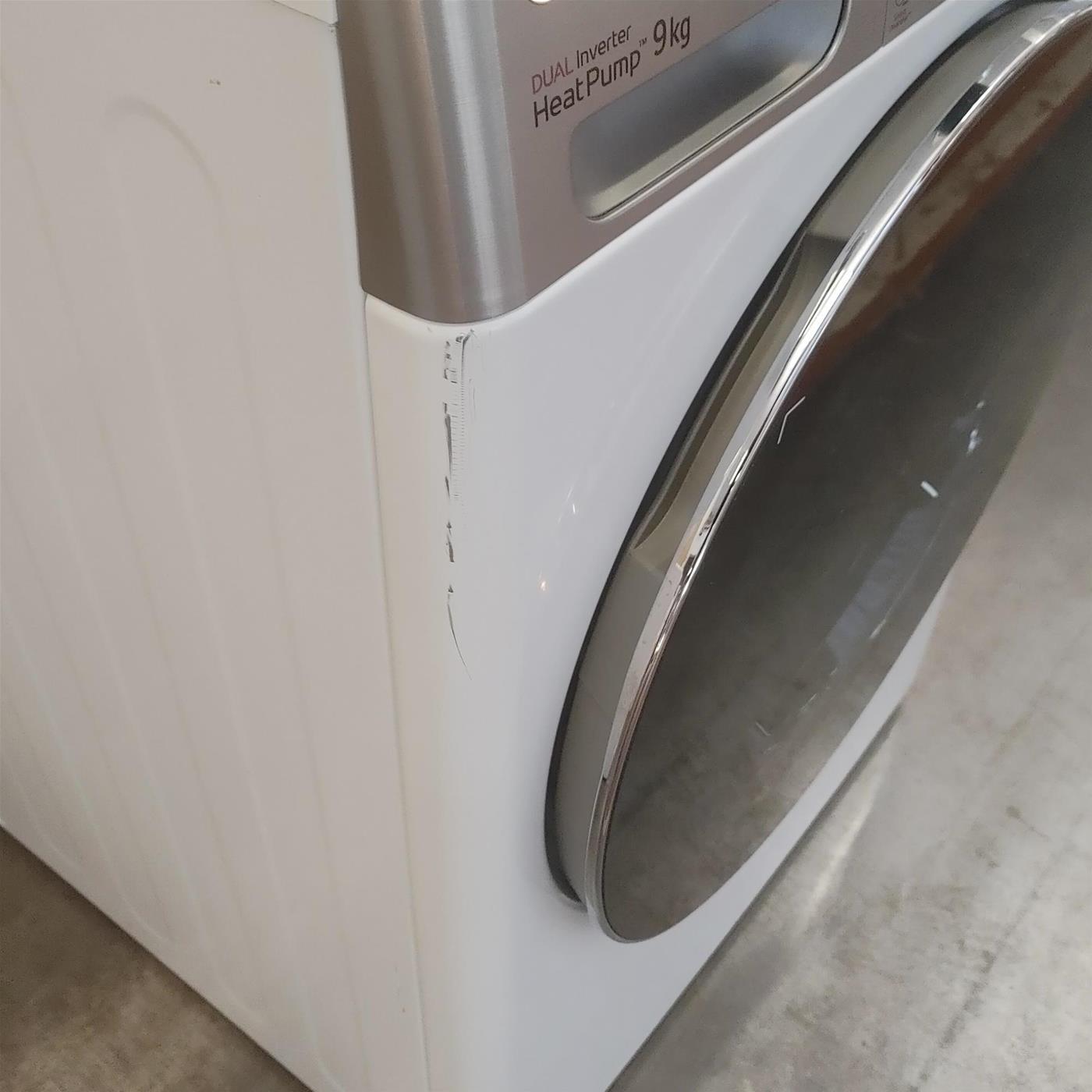 Asciugatrice LG RH90V9AV2QR Libera installazione Caricamento frontale 9 kg A+++ Bianco