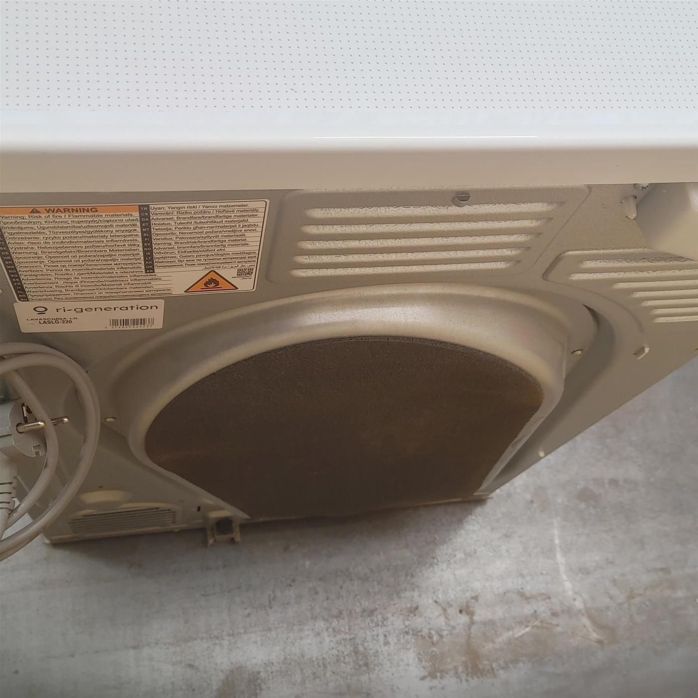 Asciugatrice LG RH90V9AV2QR Libera installazione Caricamento frontale 9 kg A+++ Bianco