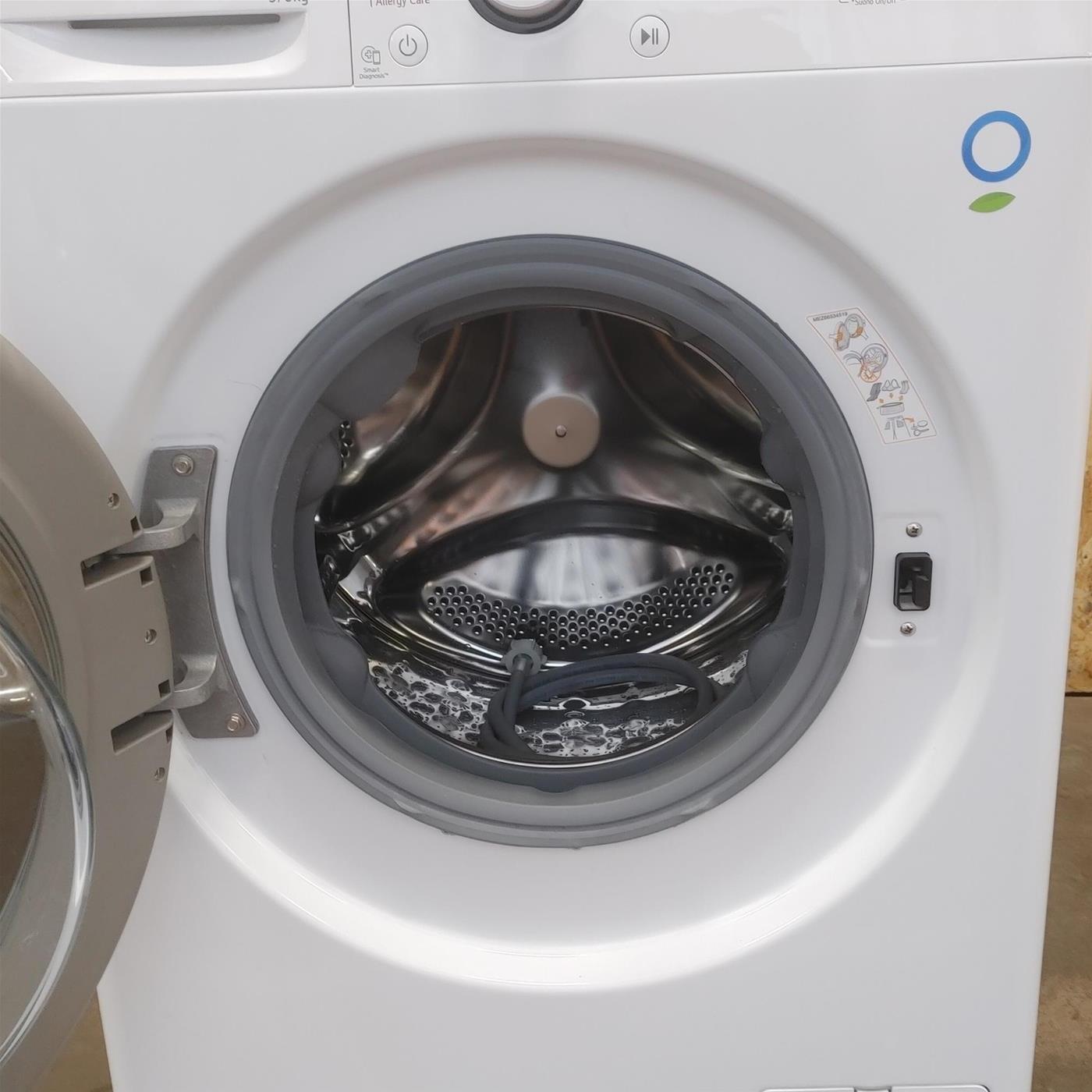 LG D4R3009NSWW Lavasciuga 9/6kg AI DD, Classe D, 1400 giri, Vapore, Eco Hybrid