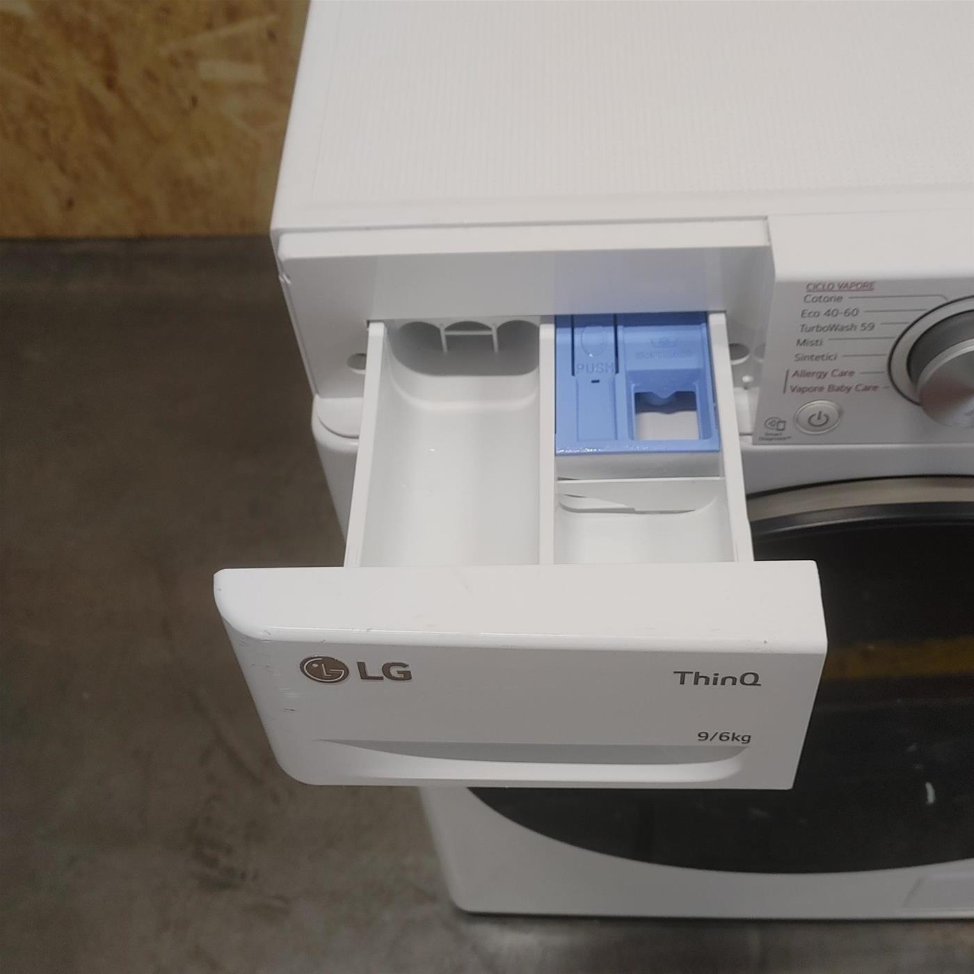 Lavasciuga Intelligente LG F4DV509H0E 9/6 Kg