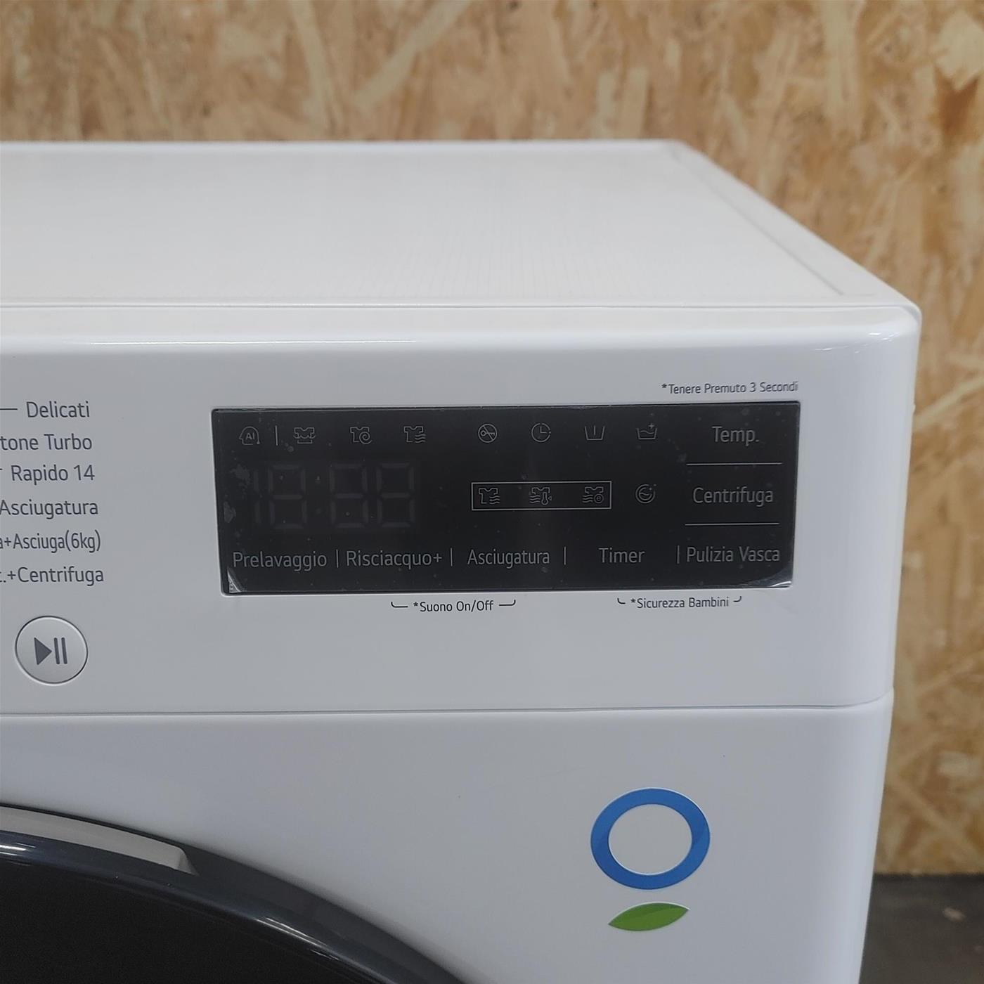 Lavasciuga intelligente LG D4R3009NSWB AI DD Eco Hybrid 9/6Kg