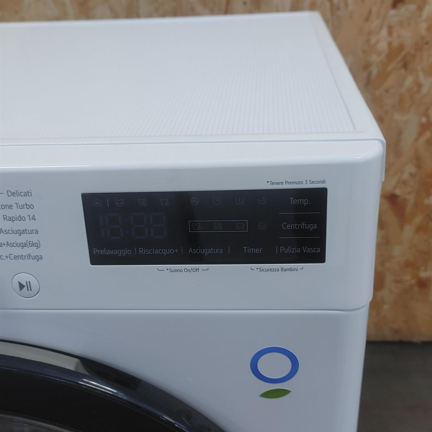 Lavasciuga intelligente LG D4R3009NSWB 9/6kg