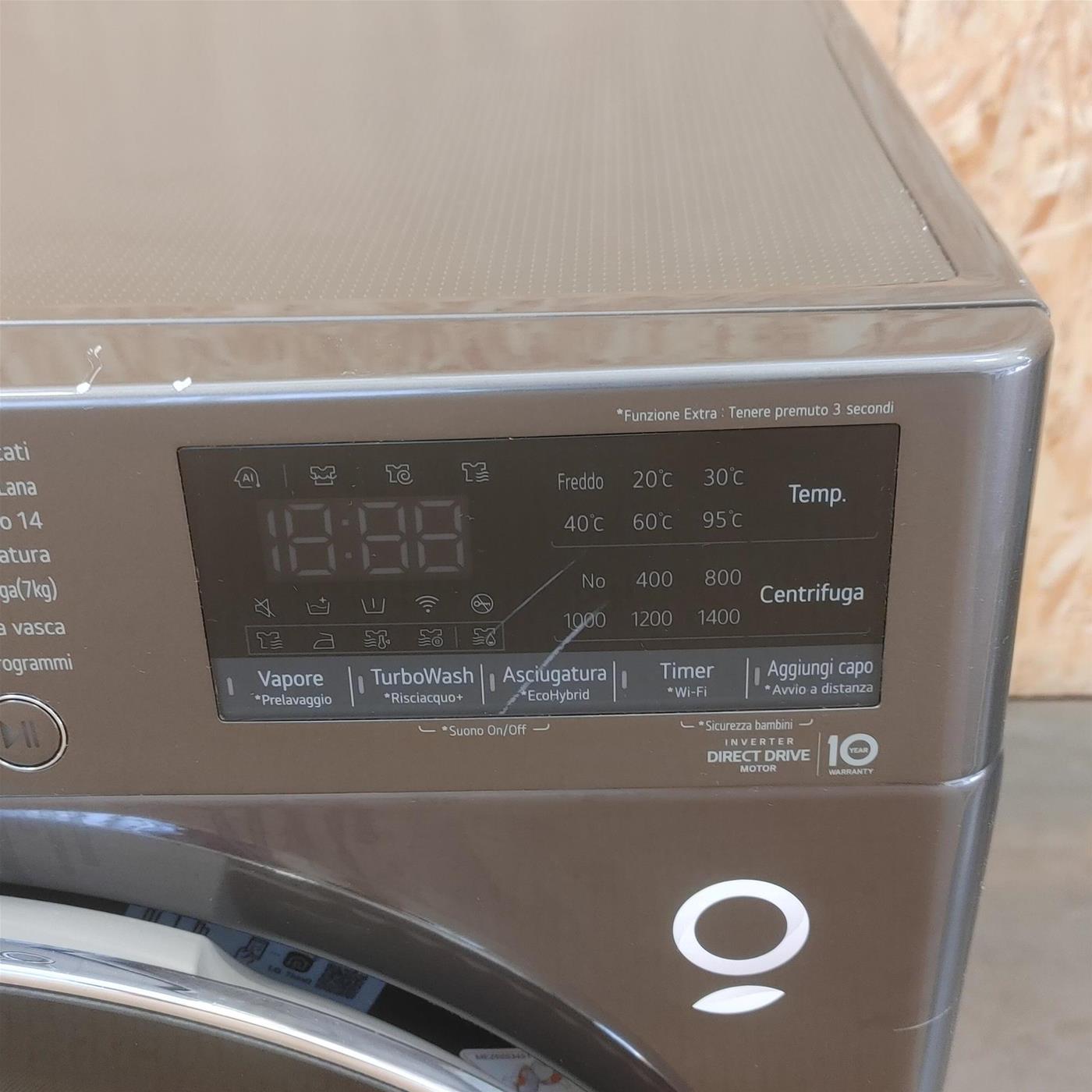 Lavasciuga Intelligente LG F4DV710H2SE 10,5/7 Kg