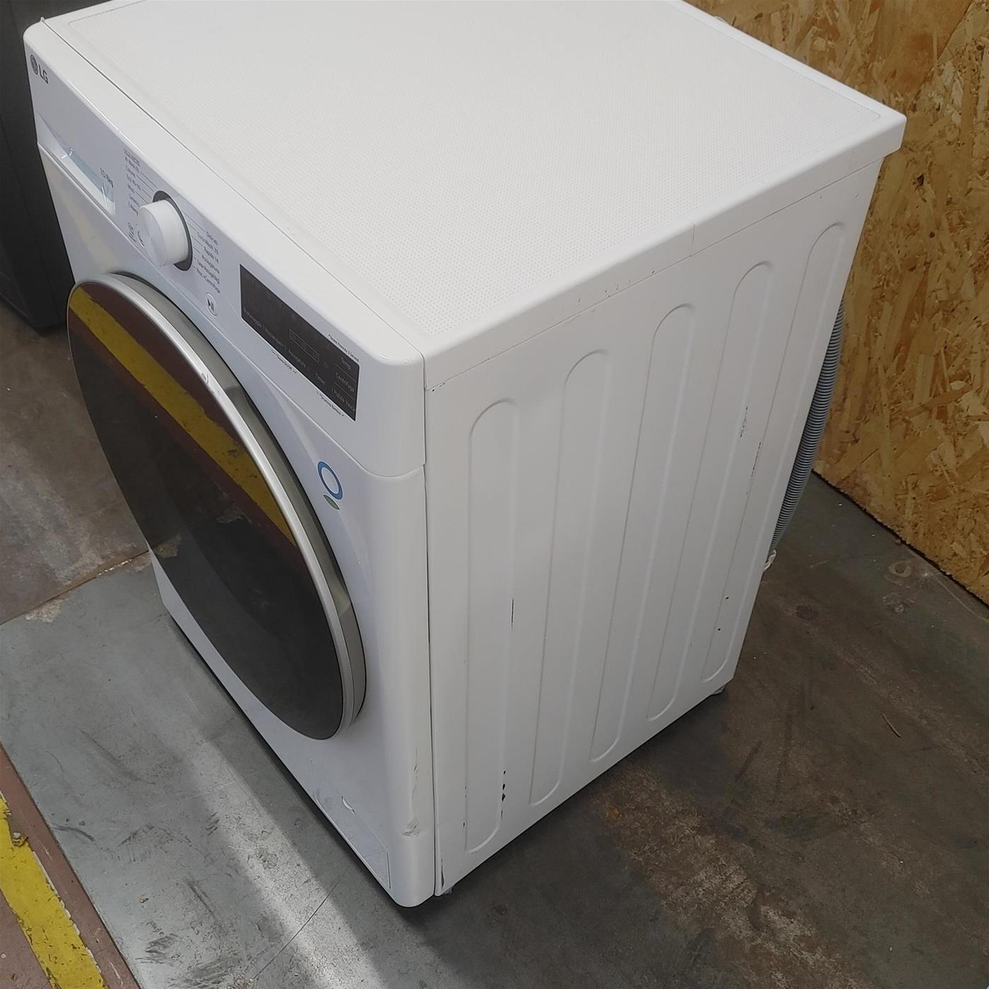 Lavasciuga LG D4R5010TSWS AI DD, TurboWash 360, Vapore, 10/6kg