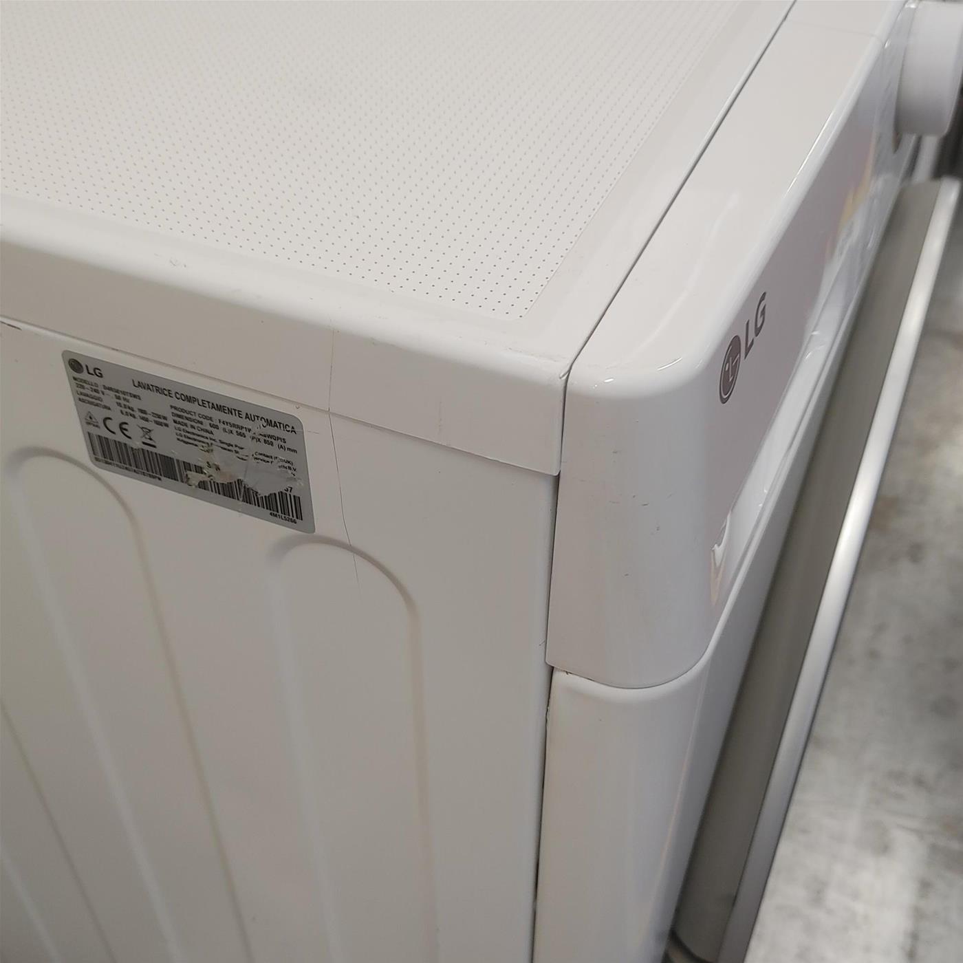 Lavasciuga LG D4R5010TSWS AI DD, TurboWash 360, Vapore, 10/6kg