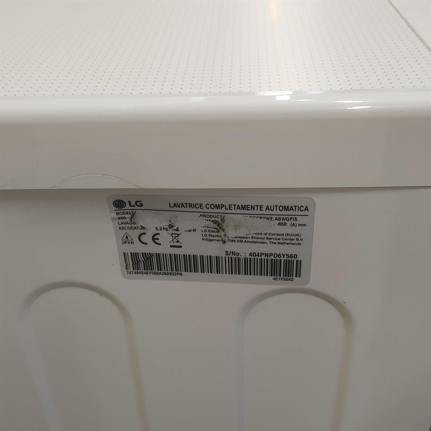 Lavasciuga intelligente LG F2DV9S8H2E Slim AIDD Vapore TurboWash 360 8.5/5Kg