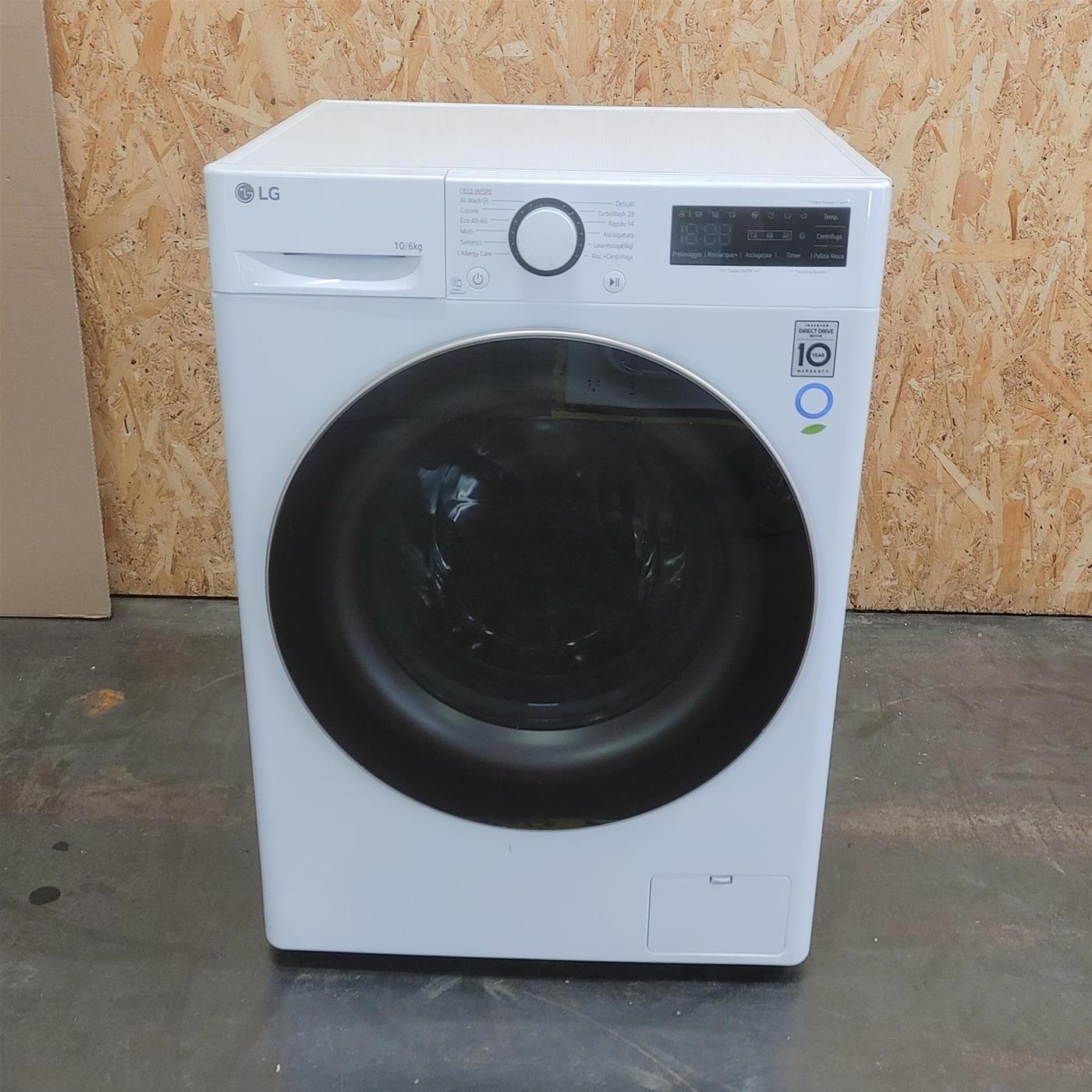 Lavasciuga LG D4R5010TSWS AI DD 10/6kg