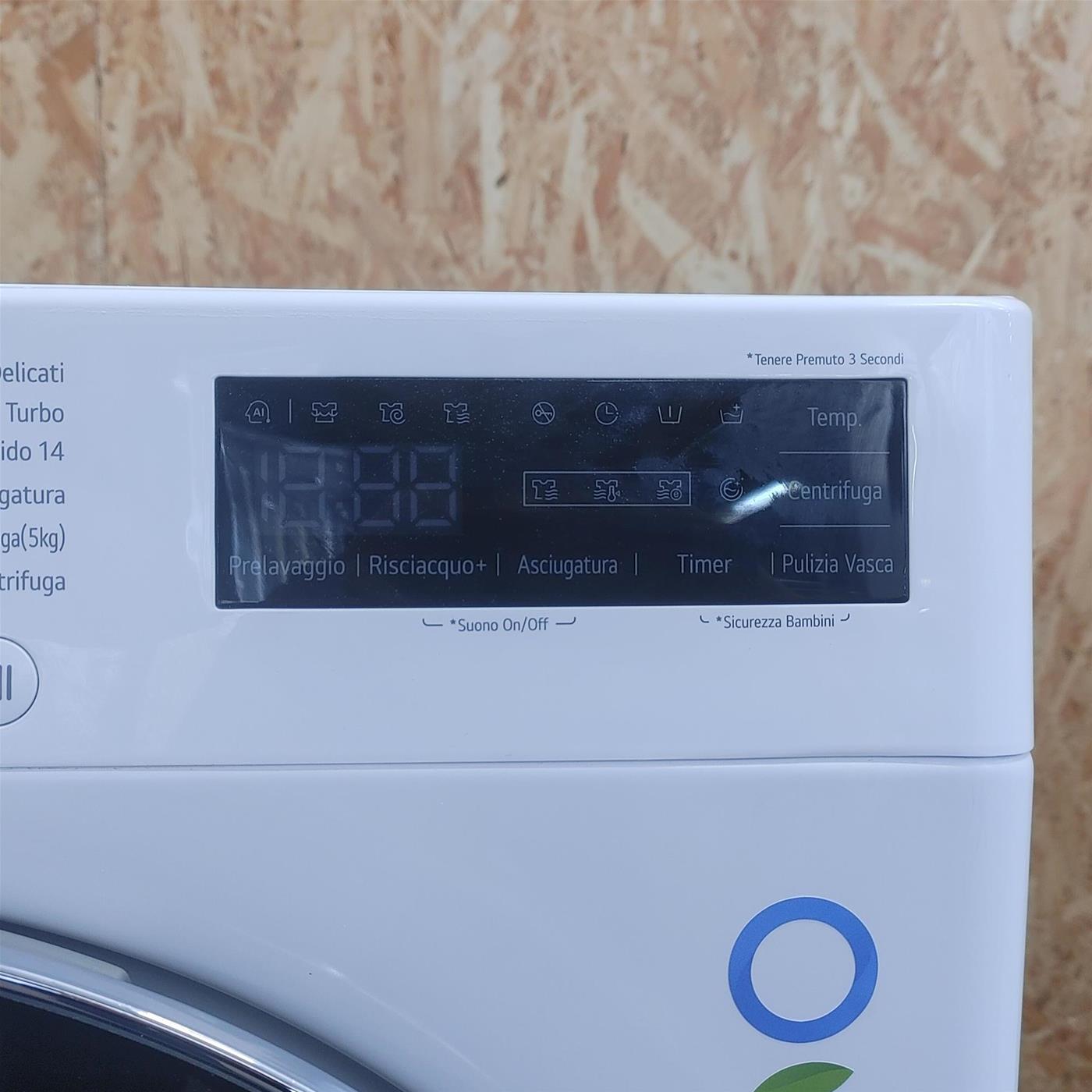 Lavasciuga intelligente LG D4R5010TSWS Serie R5 10/6 Kg