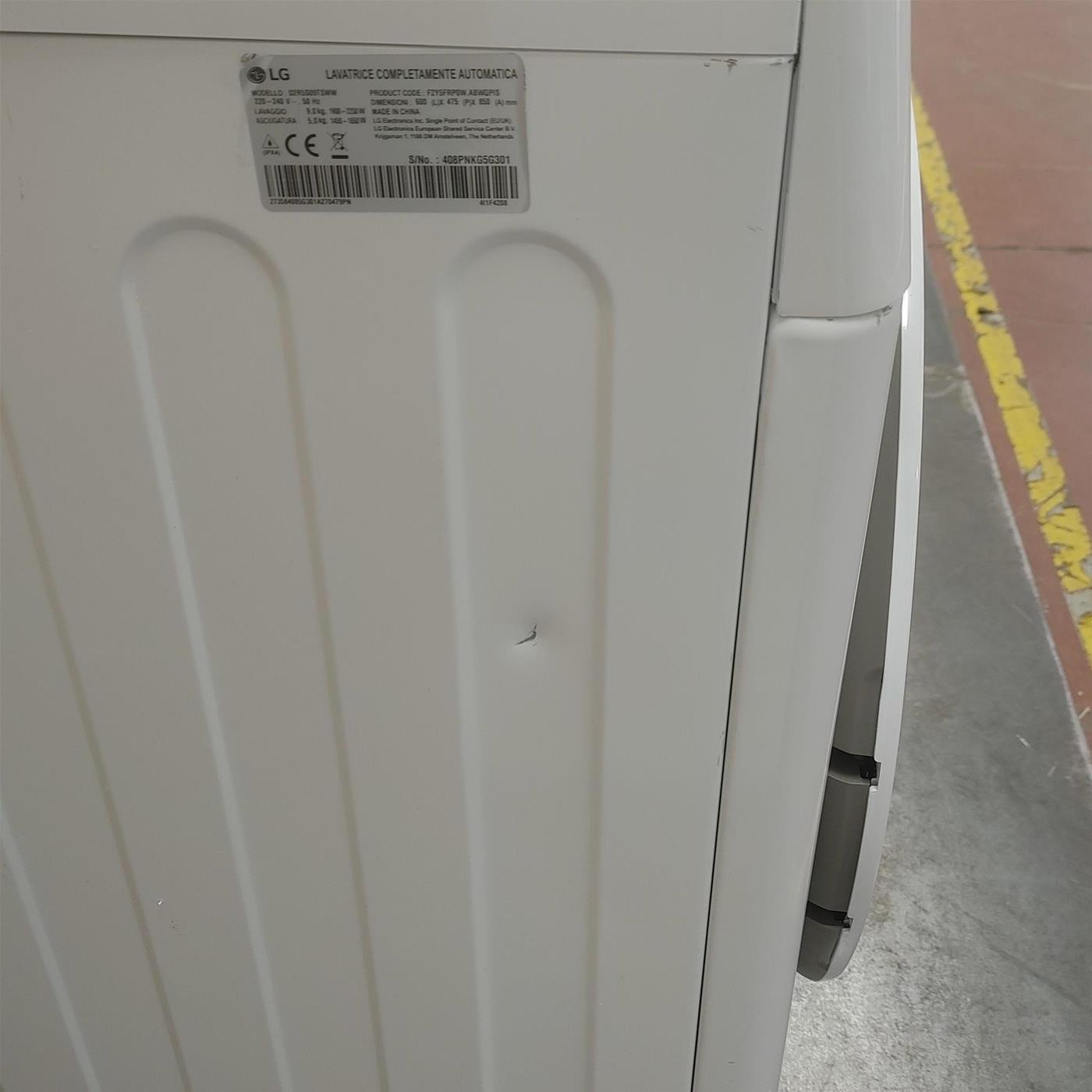 Lavasciuga intelligente LG D2R5S09TSWW Slim 9/5 Kg
