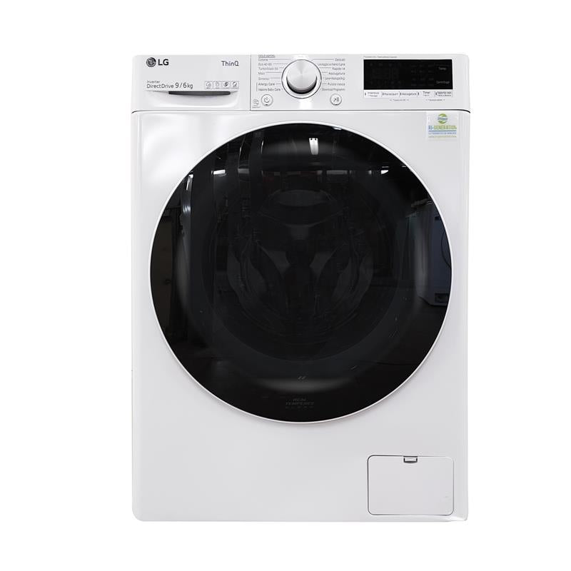 LG F4DV509H0E Lavasciuga Intelligente AIDD 9/6kg Vapore TurboWash 1400 Giri/min Carica frontale Classe E